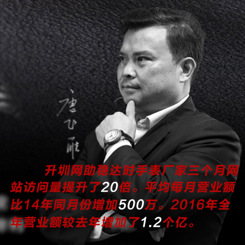 中國(guó)最大的手表廠(chǎng)家,網(wǎng)絡(luò)銷(xiāo)售1.5億